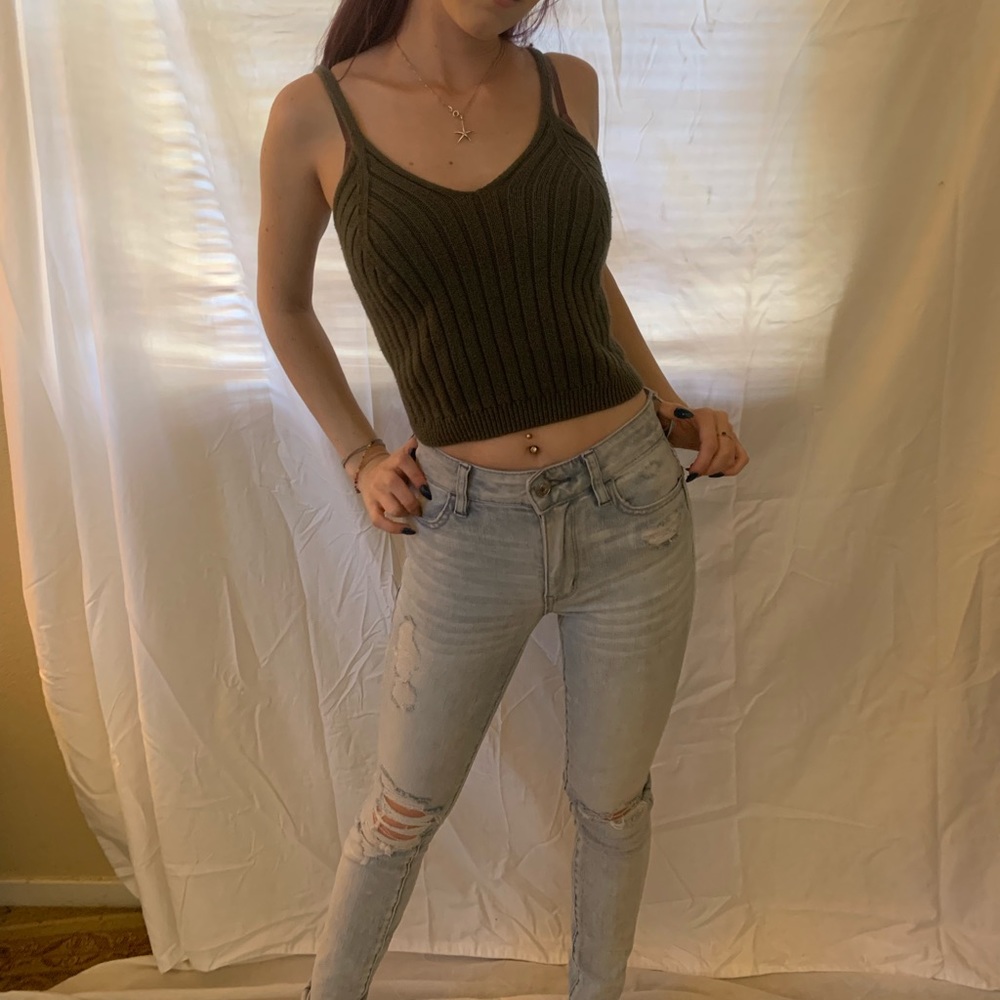 Green Tank Top
